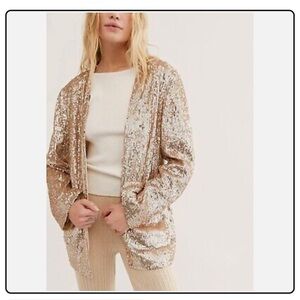 Like NEW sequin blazer size M